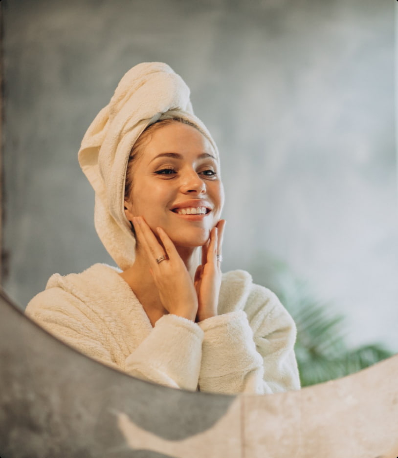 Avoir une peau douce